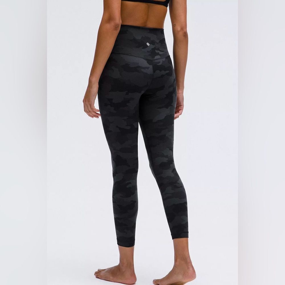 Lululemon Align Camouflage High-Rise Pant Leggings 25" Size 6